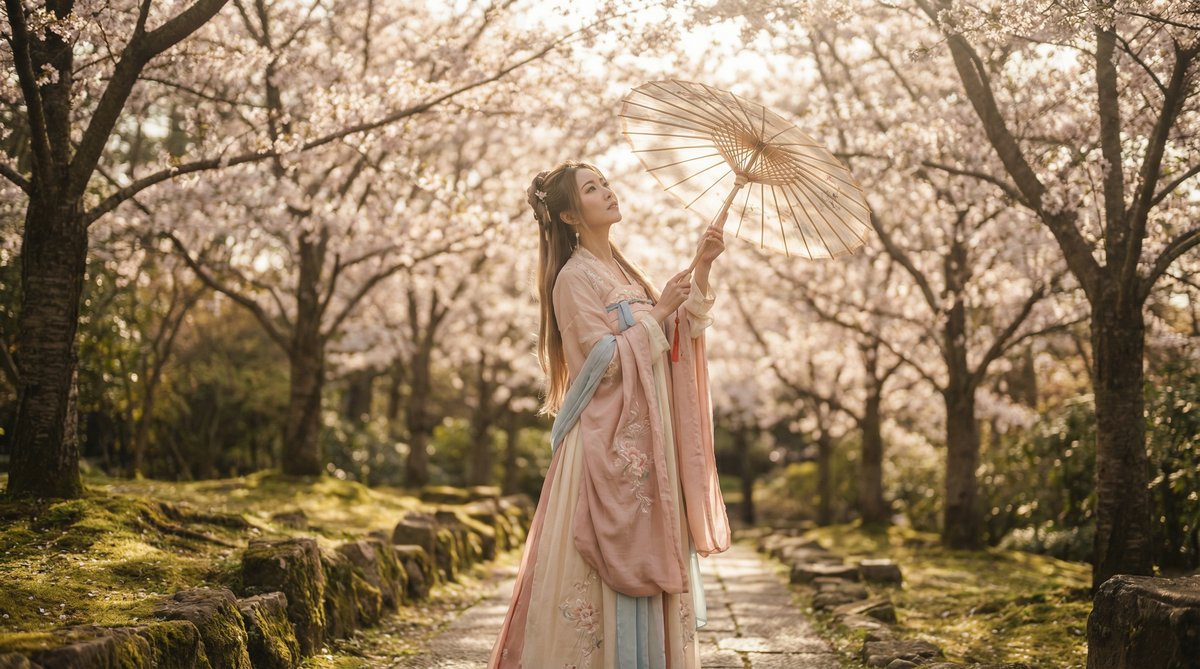 草莓视频汉服视频拍摄